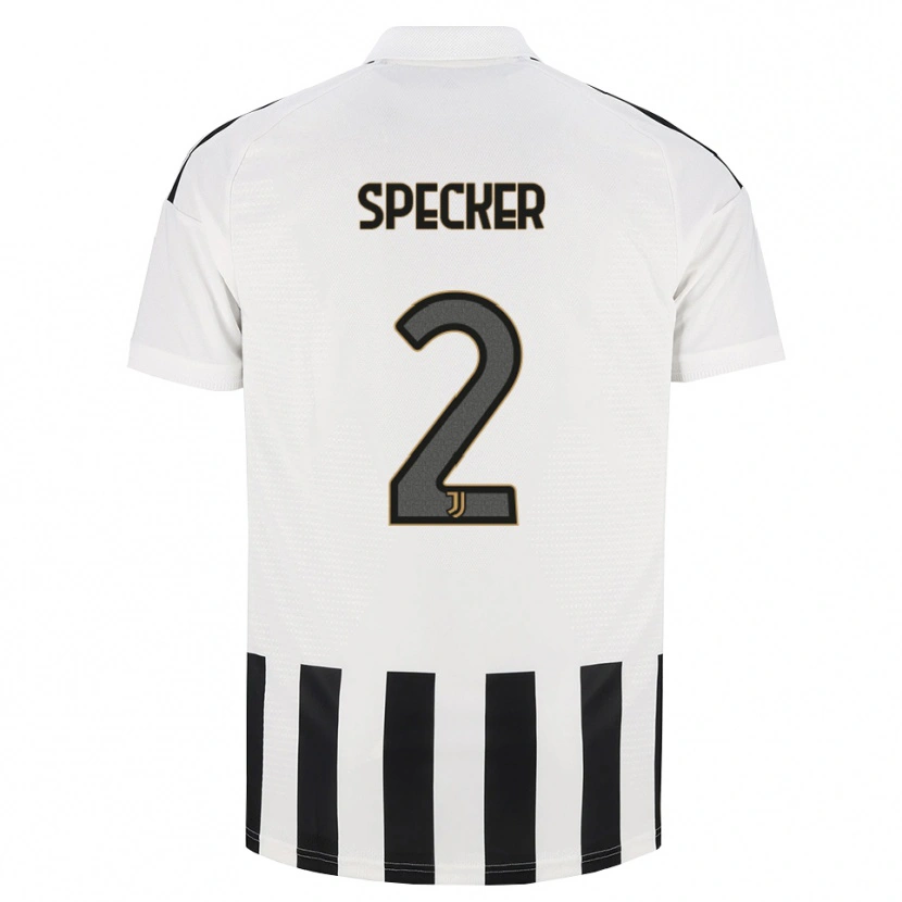 Danxen Hombre Camiseta Stefano Specker #2 Negro Blanco Marrón 1ª Equipación 2026/27 La Camisa