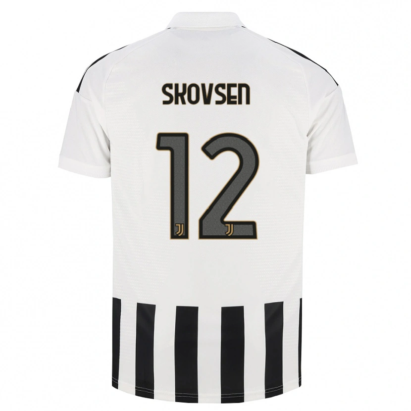 Danxen Hombre Camiseta Matilde Lundorf Skovsen #12 Negro Blanco Marrón 1ª Equipación 2026/27 La Camisa