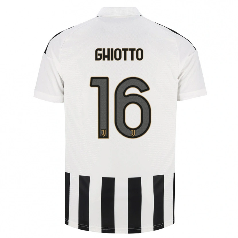Danxen Hombre Camiseta Alessandro Ghiotto #16 Negro Blanco Marrón 1ª Equipación 2026/27 La Camisa