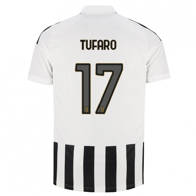 Danxen Hombre Camiseta Gabriele Tufaro #17 Negro Blanco Marrón 1ª Equipación 2026/27 La Camisa