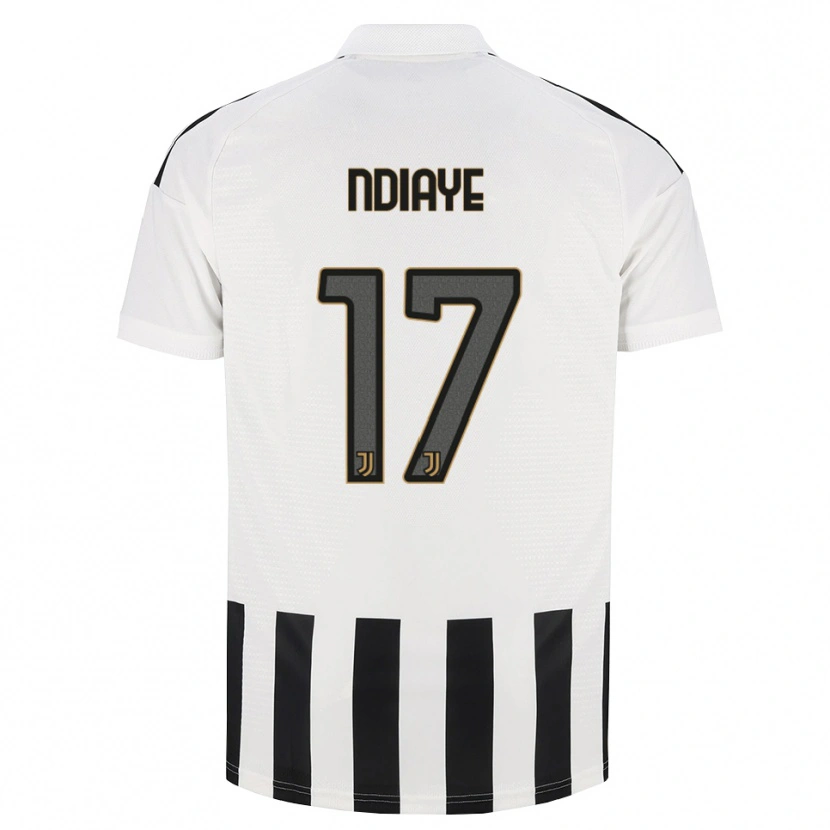 Danxen Hombre Camiseta Modou Ndiaye #17 Negro Blanco Marrón 1ª Equipación 2026/27 La Camisa