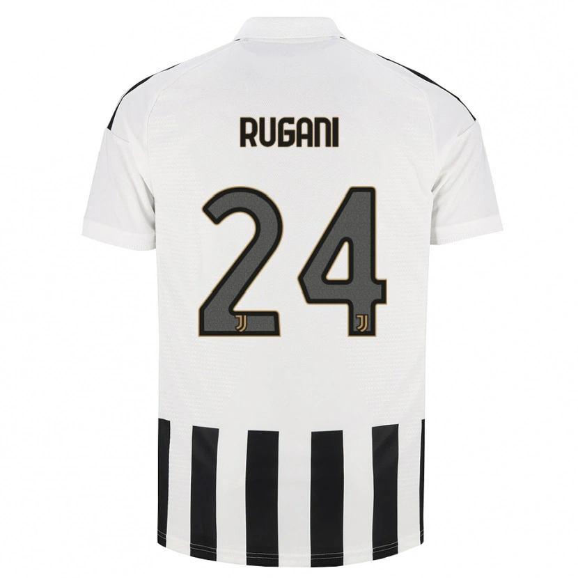Danxen Hombre Camiseta Daniele Rugani #24 Negro Blanco Marrón 1ª Equipación 2026/27 La Camisa