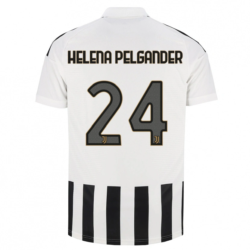 Danxen Hombre Camiseta Elsa Helena Pelgander #24 Negro Blanco Marrón 1ª Equipación 2026/27 La Camisa