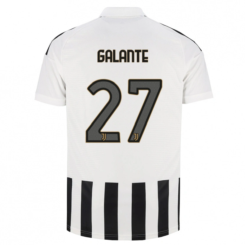 Danxen Hombre Camiseta Tommaso Galante #27 Negro Blanco Marrón 1ª Equipación 2026/27 La Camisa