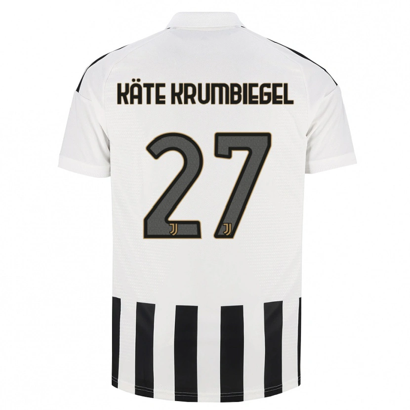 Danxen Hombre Camiseta Paulina Käte Krumbiegel #27 Negro Blanco Marrón 1ª Equipación 2026/27 La Camisa