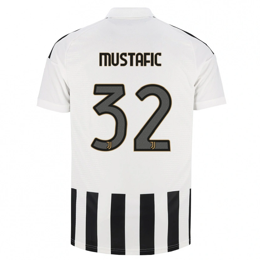 Danxen Hombre Camiseta Emma Mustafic #32 Negro Blanco Marrón 1ª Equipación 2026/27 La Camisa
