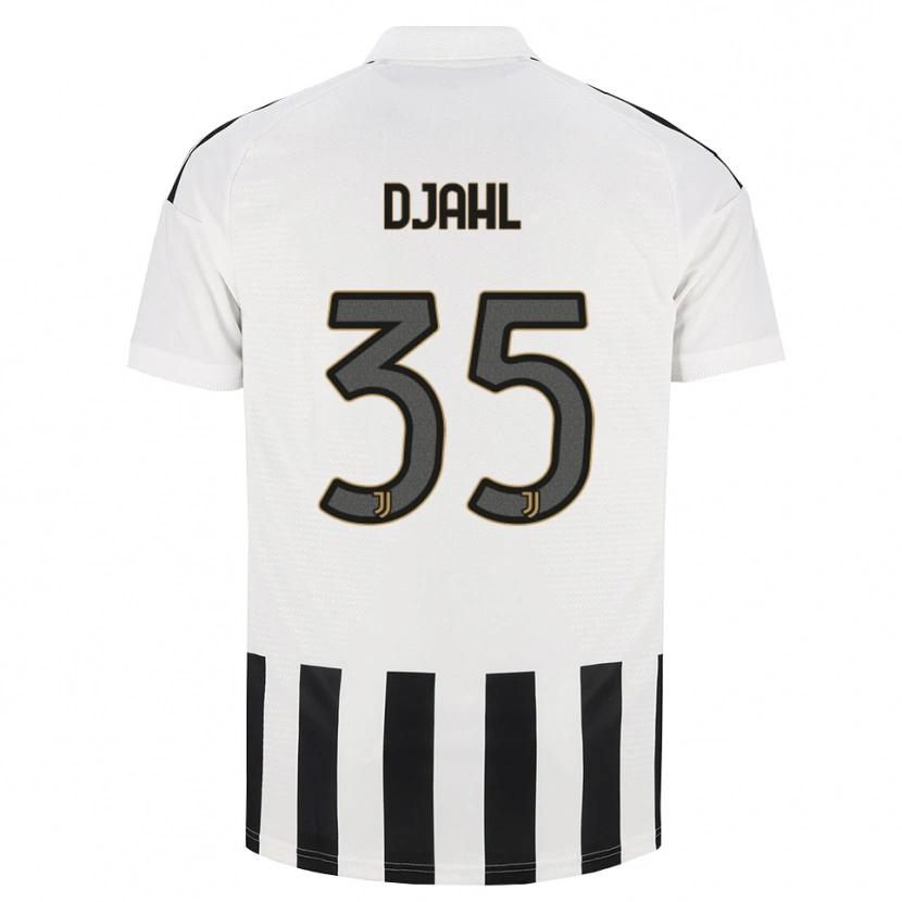 Danxen Hombre Camiseta Rayan Djahl #35 Negro Blanco Marrón 1ª Equipación 2026/27 La Camisa