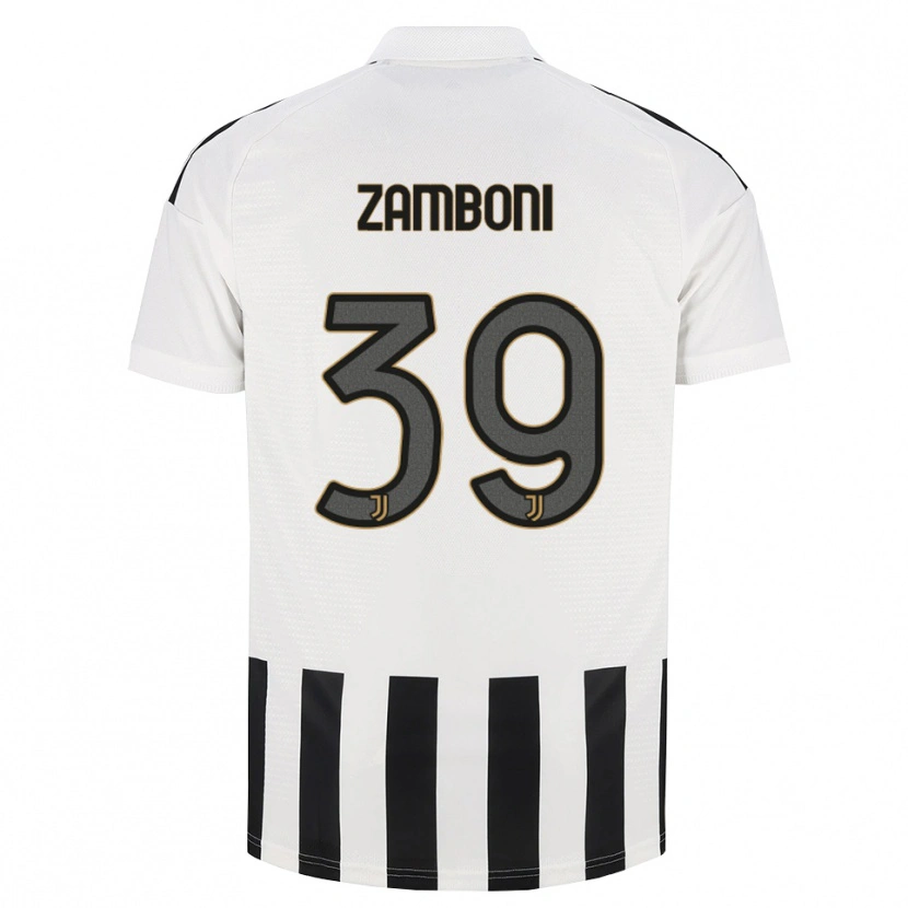 Danxen Hombre Camiseta Marta Zamboni #39 Negro Blanco Marrón 1ª Equipación 2026/27 La Camisa