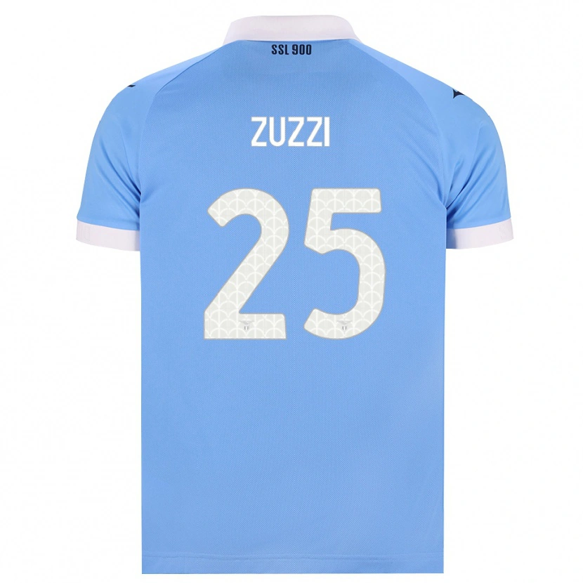 Danxen Hombre Camiseta Giorgia Zuzzi #25 Azul Cielo Negro Blanco 1ª Equipación 2026/27 La Camisa
