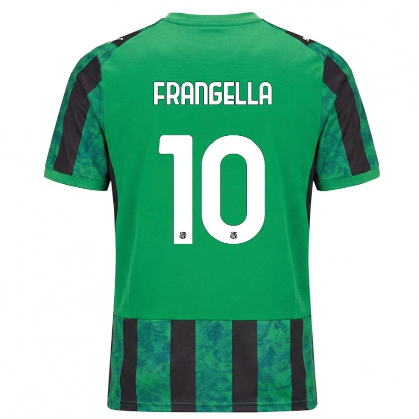 Danxen Hombre Camiseta Christian Frangella #10 Verde Negro Blanco 1ª Equipación 2026/27 La Camisa