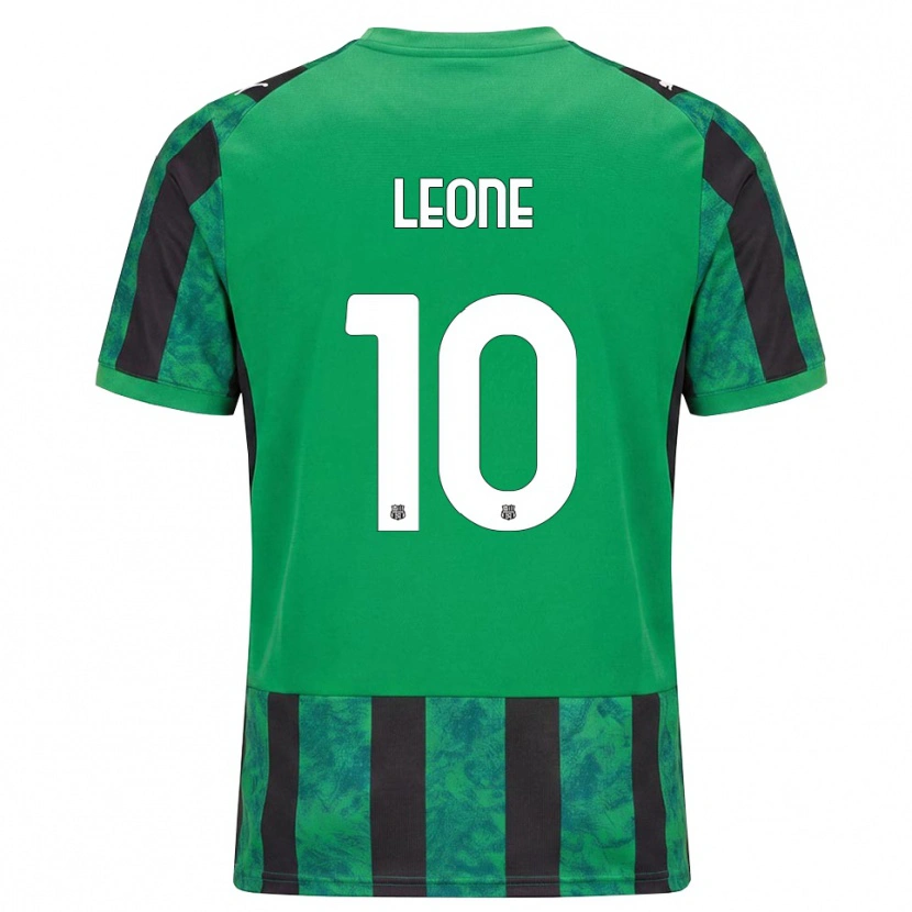 Danxen Hombre Camiseta Kevin Leone #10 Verde Negro Blanco 1ª Equipación 2026/27 La Camisa