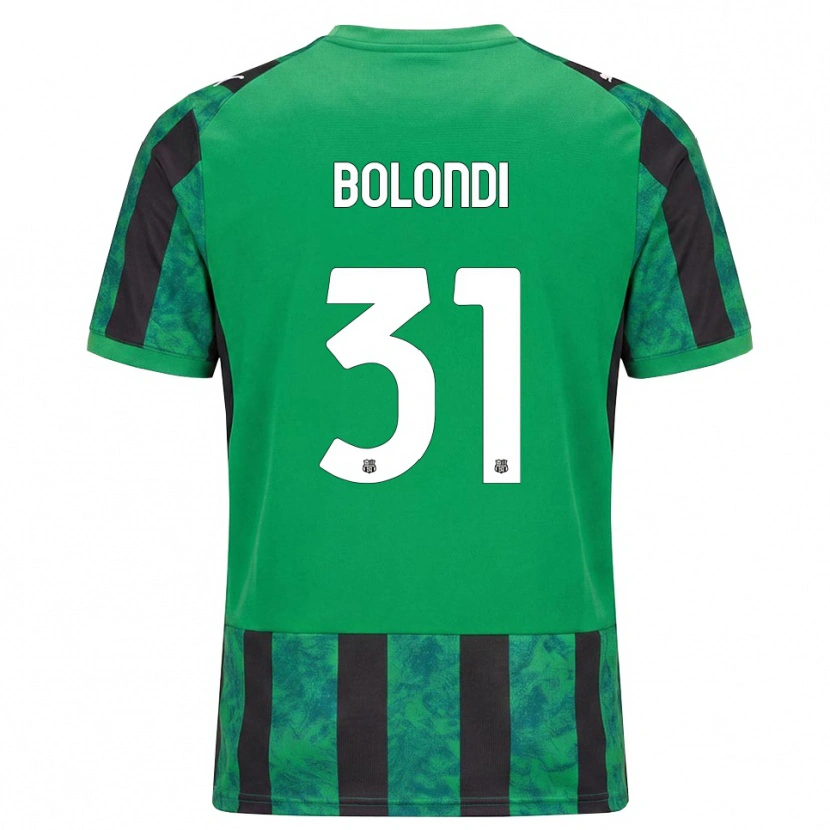 Danxen Hombre Camiseta Francesco Bolondi #31 Verde Negro Blanco 1ª Equipación 2026/27 La Camisa