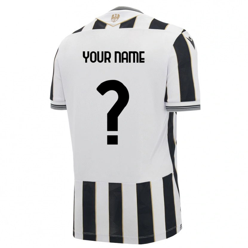 Danxen Hombre Camiseta Su Nombre #0 Negro Blanco Rosa 1ª Equipación 2026/27 La Camisa