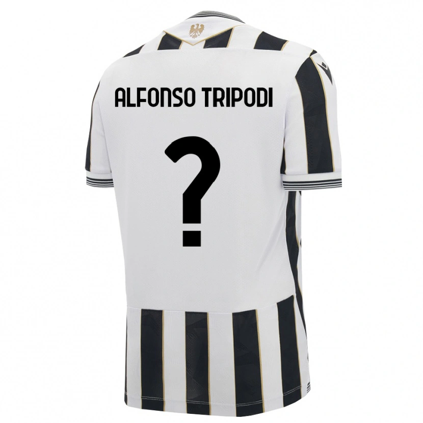 Danxen Hombre Camiseta Leonardo Alfonso Tripodi #0 Negro Blanco Rosa 1ª Equipación 2026/27 La Camisa