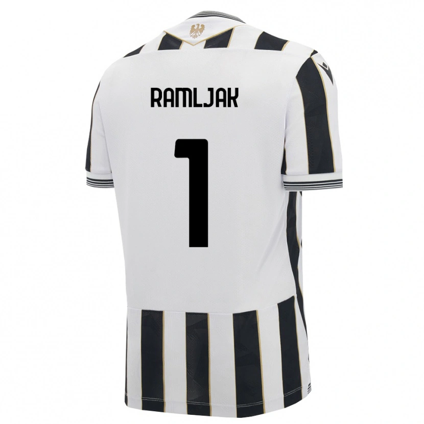 Danxen Hombre Camiseta Emanuel Ramljak #1 Negro Blanco Rosa 1ª Equipación 2026/27 La Camisa