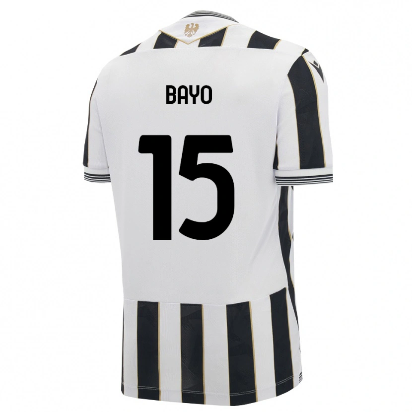 Danxen Hombre Camiseta Vakoun Bayo #15 Negro Blanco Rosa 1ª Equipación 2026/27 La Camisa