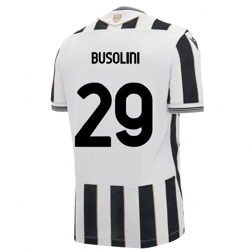 Danxen Hombre Camiseta Alessandro Busolini #29 Negro Blanco Rosa 1ª Equipación 2026/27 La Camisa