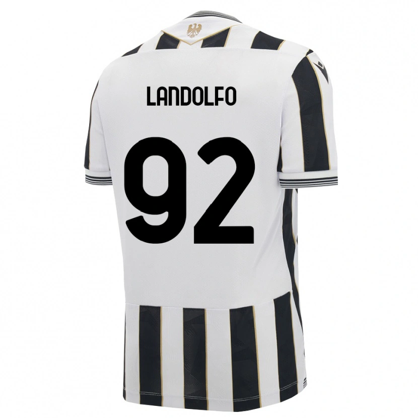 Danxen Hombre Camiseta Tommaso Landolfo #92 Negro Blanco Rosa 1ª Equipación 2026/27 La Camisa