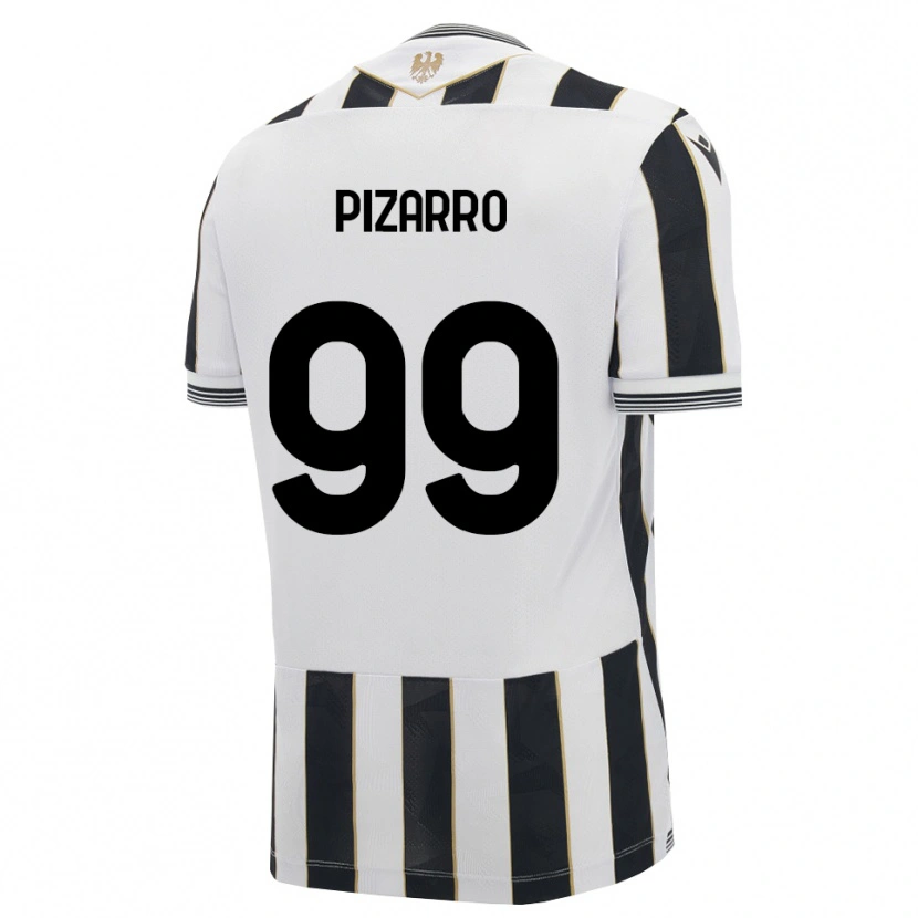 Danxen Hombre Camiseta Damián Pizarro #99 Negro Blanco Rosa 1ª Equipación 2026/27 La Camisa