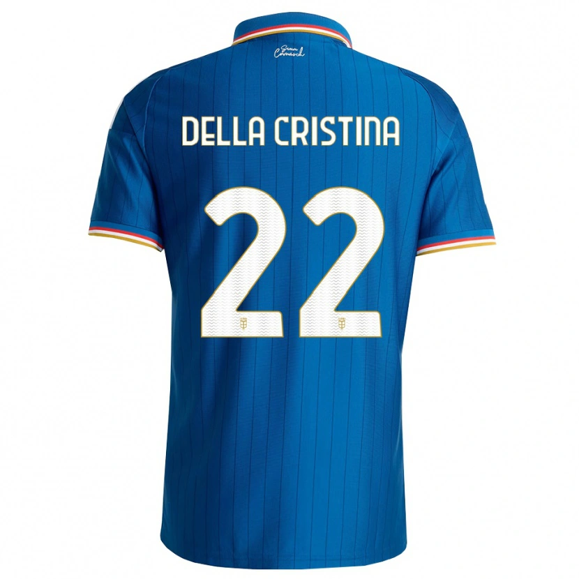Danxen Hombre Camiseta Stefano Della Cristina #22 Azul Blanco Rojo 1ª Equipación 2026/27 La Camisa