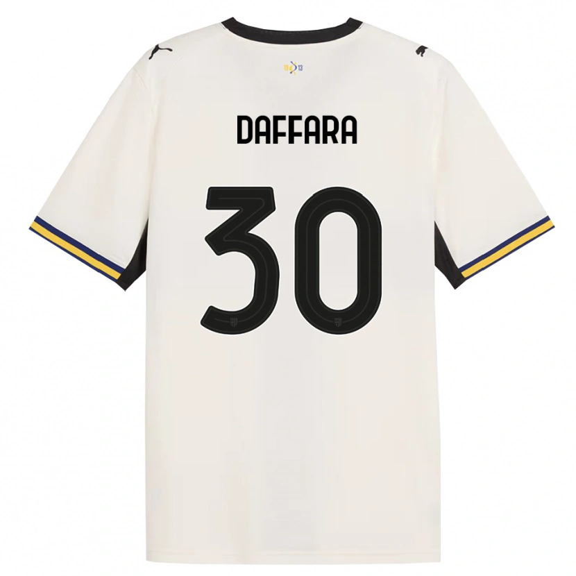 Danxen Hombre Camiseta Giovanni Daffara #30 Blanco Roto Negro Amarillo 1ª Equipación 2026/27 La Camisa