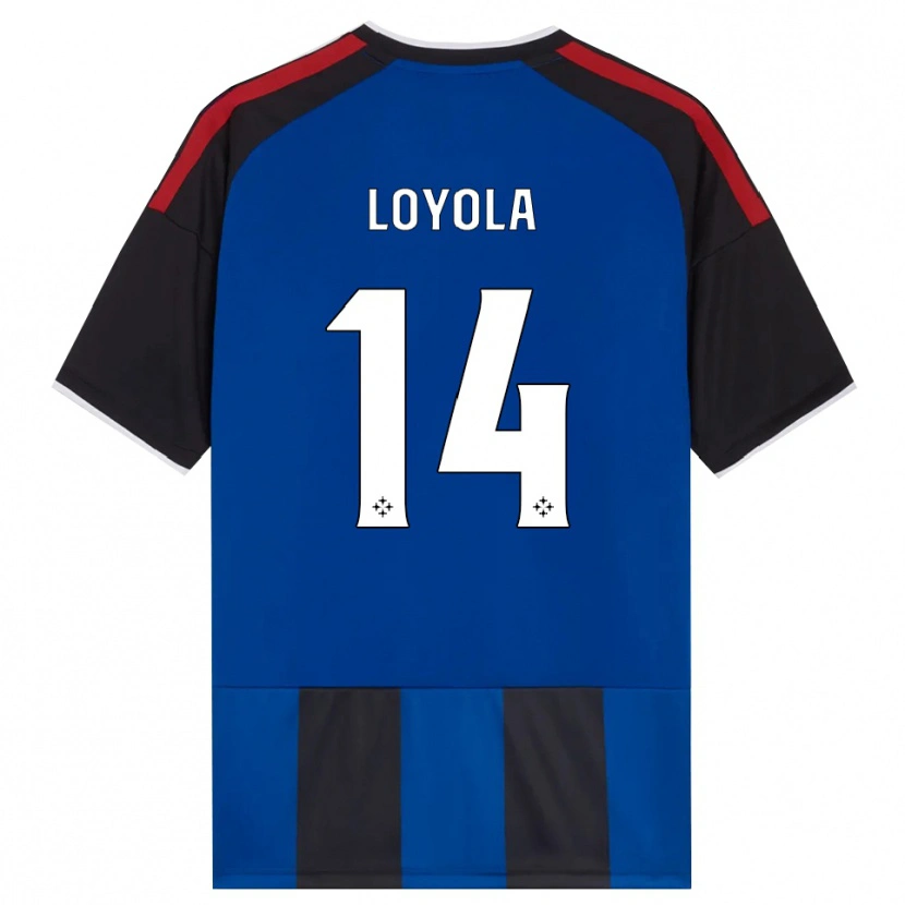 Danxen Hombre Camiseta Felipe Loyola #14 Negro Rojo Blanco Azul 1ª Equipación 2026/27 La Camisa