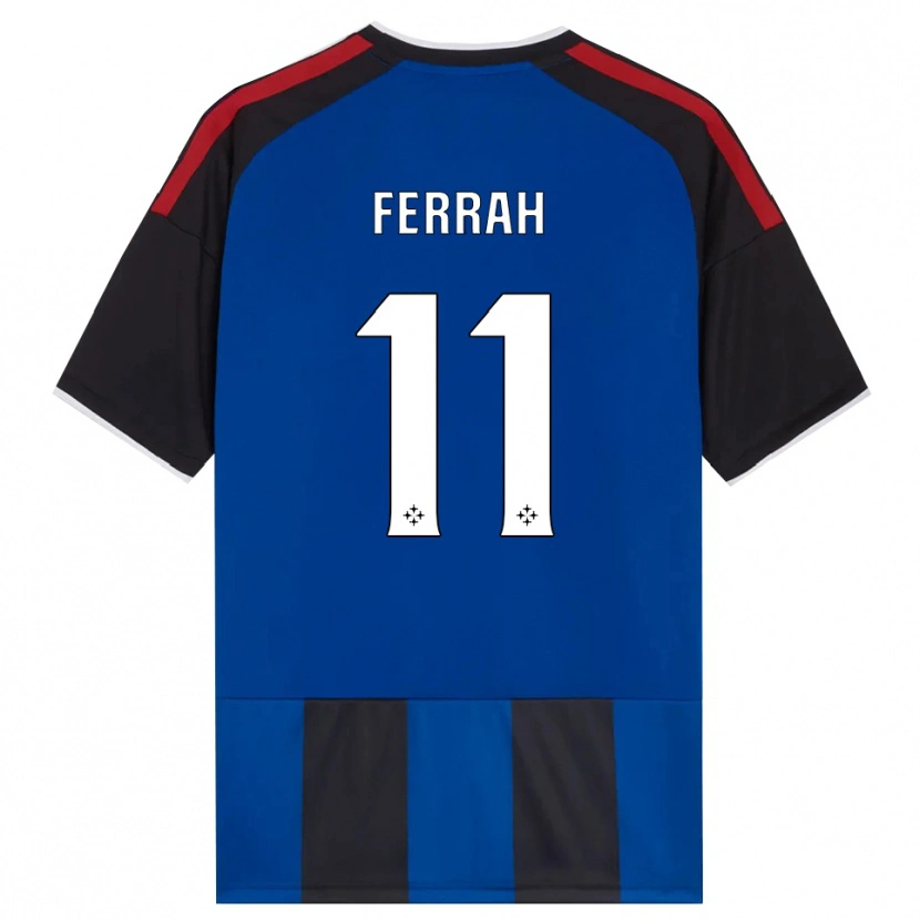 Danxen Hombre Camiseta Ichem Ferrah #11 Negro Rojo Blanco Azul 1ª Equipación 2026/27 La Camisa
