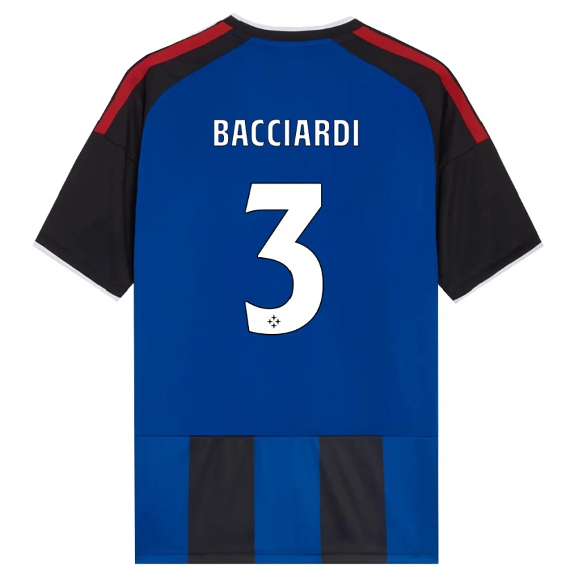 Danxen Hombre Camiseta Lorenzo Bacciardi #3 Negro Rojo Blanco Azul 1ª Equipación 2026/27 La Camisa