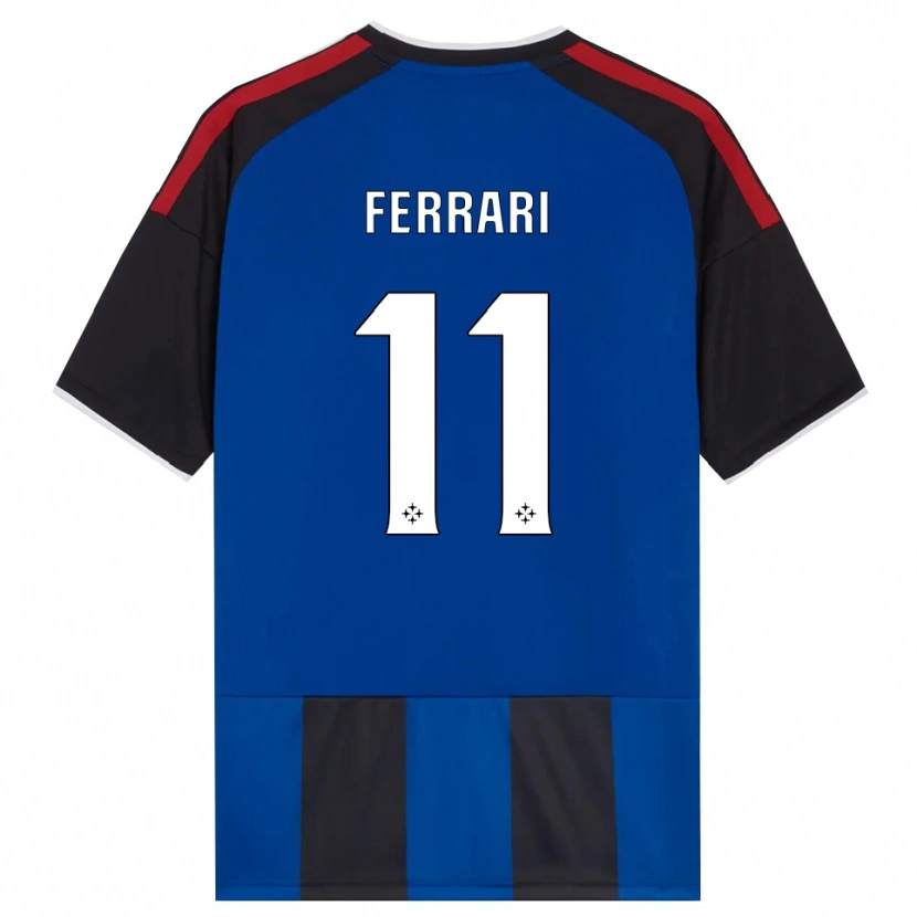 Danxen Hombre Camiseta Tommaso Ferrari #11 Negro Rojo Blanco Azul 1ª Equipación 2026/27 La Camisa