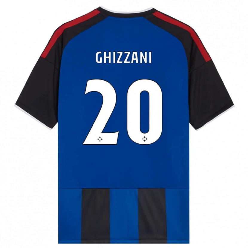 Danxen Hombre Camiseta Lapo Ghizzani #20 Negro Rojo Blanco Azul 1ª Equipación 2026/27 La Camisa