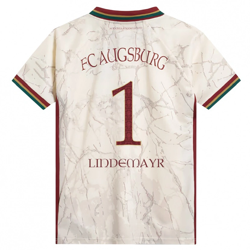 Danxen Hombre Camiseta Lisa Lindemayr #1 Verde Arroz Blanco Burdeos 1ª Equipación 2026/27 La Camisa