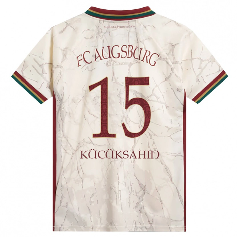 Danxen Hombre Camiseta Mahmut Kücüksahin #15 Verde Arroz Blanco Burdeos 1ª Equipación 2026/27 La Camisa