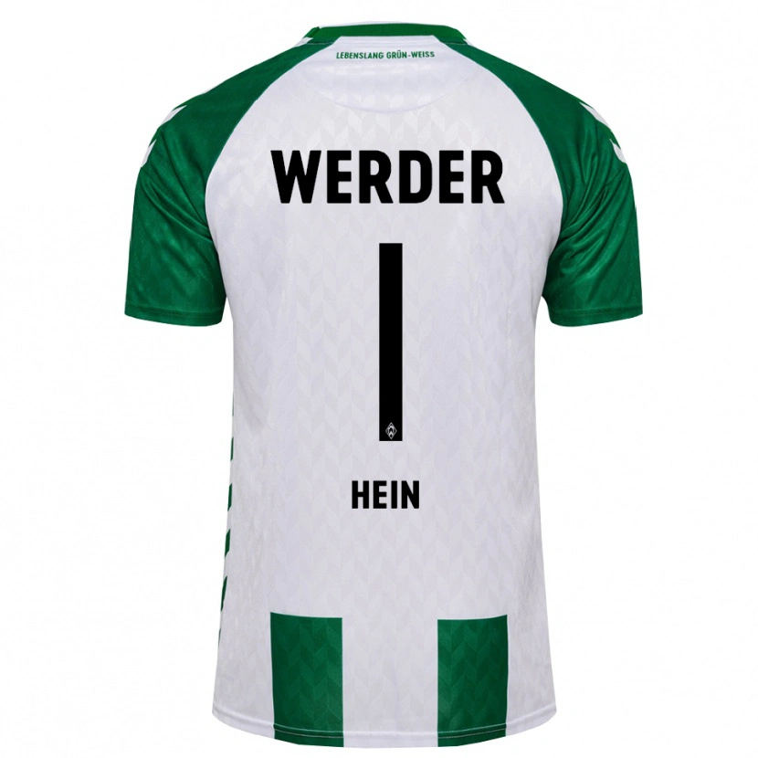 Danxen Hombre Camiseta Karl Hein #1 Verde Blanco 1ª Equipación 2026/27 La Camisa