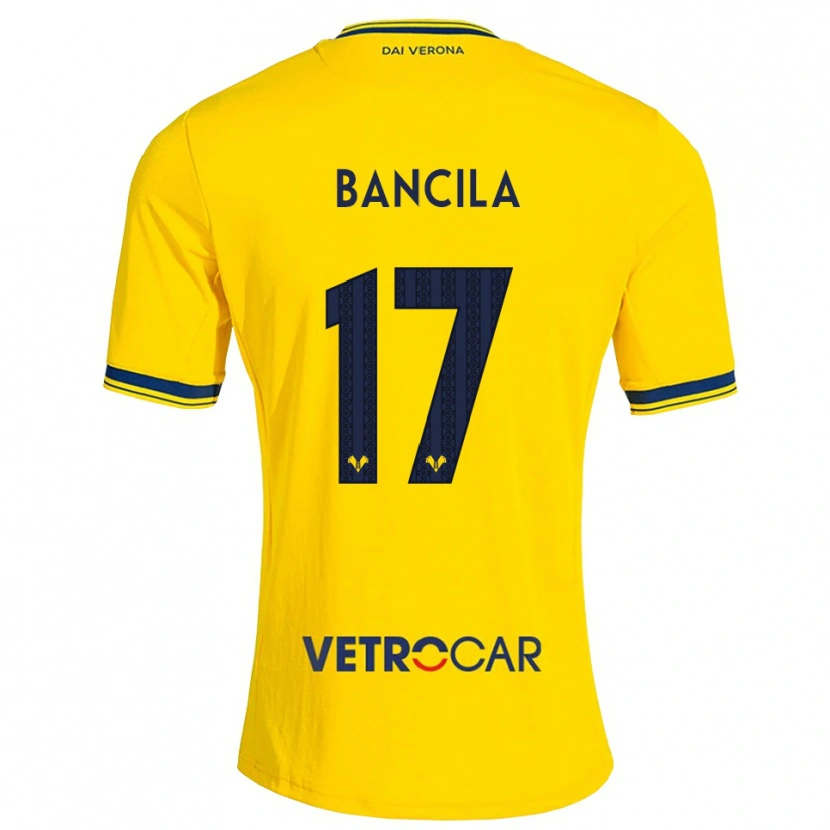 Danxen Hombre Camiseta Darius Bancila #17 Amarillo Rojo 2ª Equipación 2026/27 La Camisa