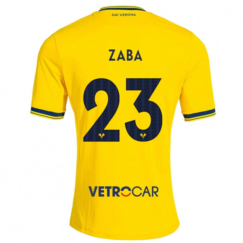 Danxen Hombre Camiseta Nelson Zaba #23 Amarillo Rojo 2ª Equipación 2026/27 La Camisa