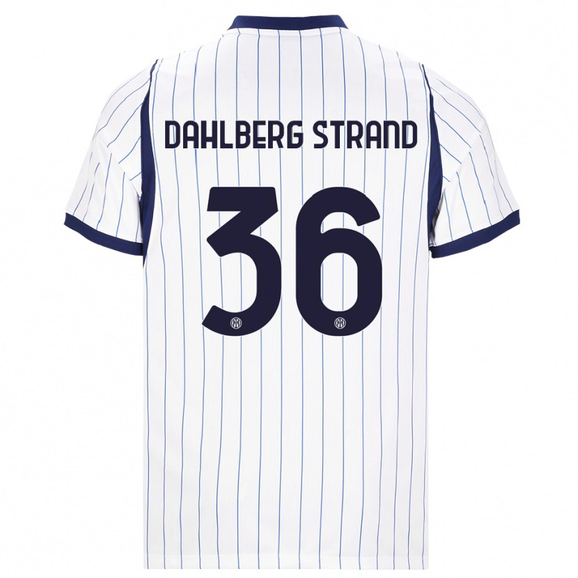 Danxen Hombre Camiseta Jonas Dahlberg Strand #36 Blanco Azul Marino 2ª Equipación 2026/27 La Camisa