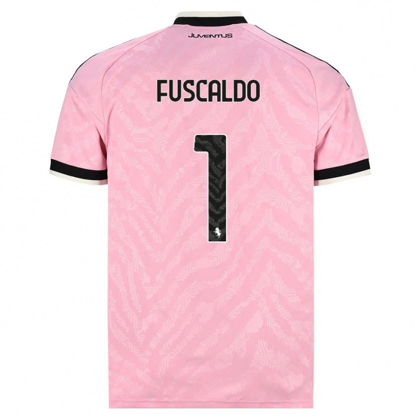Danxen Hombre Camiseta Matteo Fuscaldo #1 Rosa Negro 2ª Equipación 2026/27 La Camisa