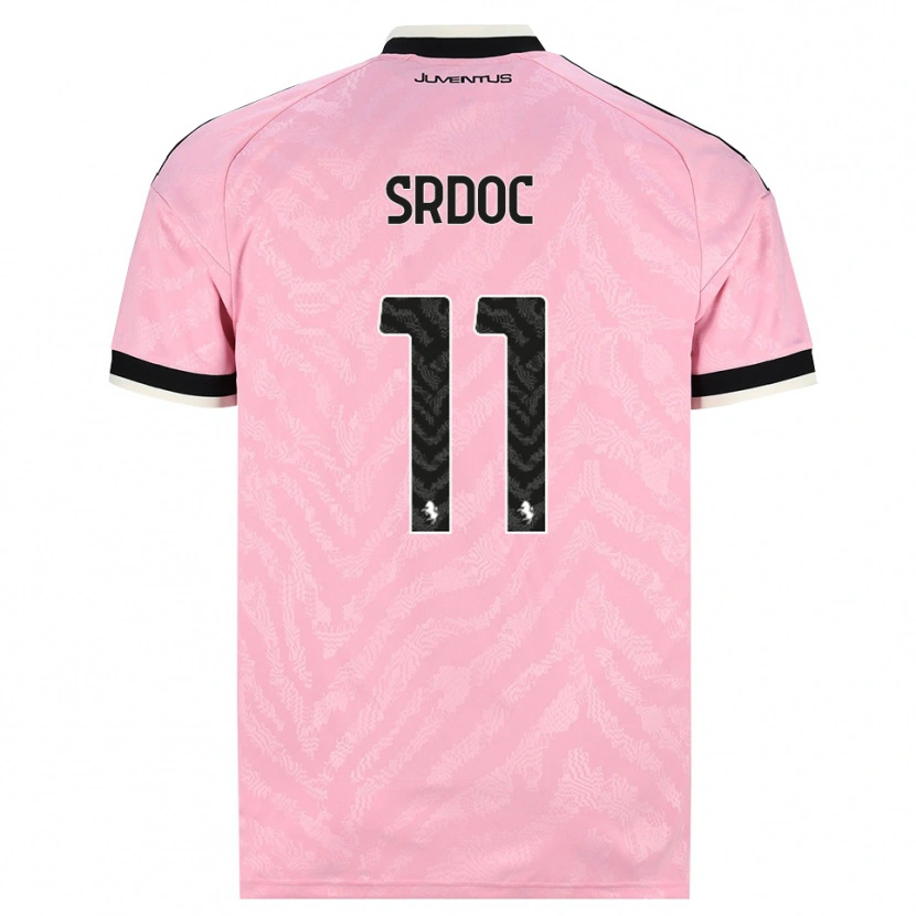 Danxen Hombre Camiseta Ivano Srdoc #11 Rosa Negro 2ª Equipación 2026/27 La Camisa