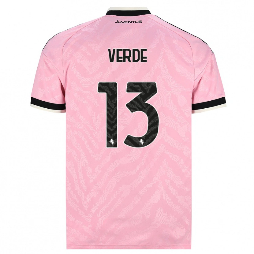 Danxen Hombre Camiseta Francesco Verde #13 Rosa Negro 2ª Equipación 2026/27 La Camisa