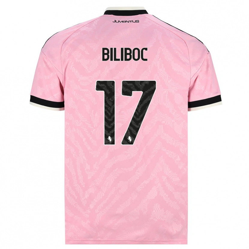 Danxen Hombre Camiseta Lorenzo Biliboc #17 Rosa Negro 2ª Equipación 2026/27 La Camisa