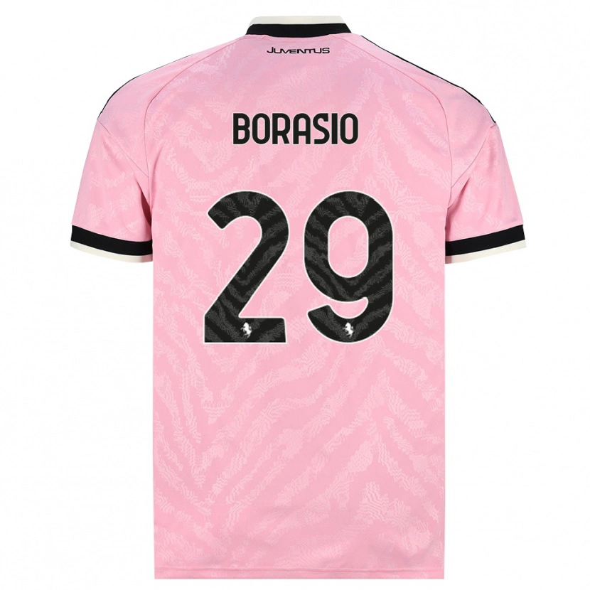 Danxen Hombre Camiseta Benit Borasio #29 Rosa Negro 2ª Equipación 2026/27 La Camisa