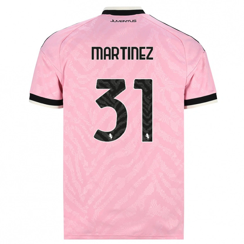 Danxen Hombre Camiseta Bruno Martinez #31 Rosa Negro 2ª Equipación 2026/27 La Camisa