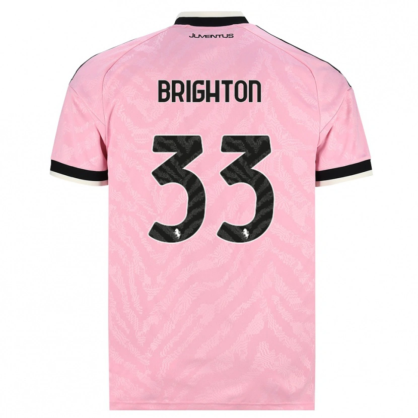 Danxen Hombre Camiseta Abi Brighton #33 Rosa Negro 2ª Equipación 2026/27 La Camisa