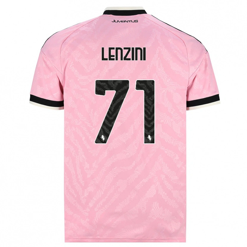 Danxen Hombre Camiseta Martina Lenzini #71 Rosa Negro 2ª Equipación 2026/27 La Camisa