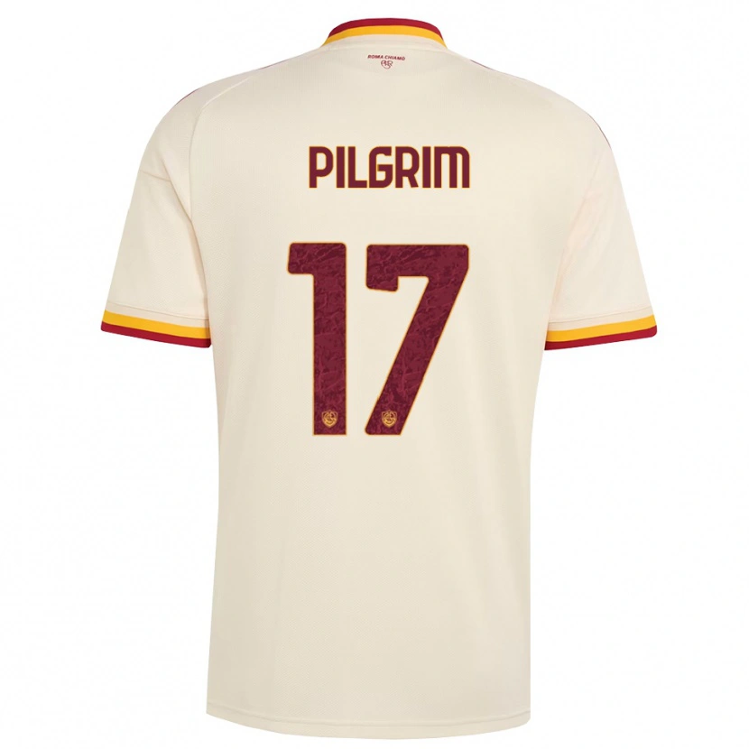 Danxen Hombre Camiseta Alayah Pilgrim #17 Champán Rojo Amarillo 2ª Equipación 2026/27 La Camisa
