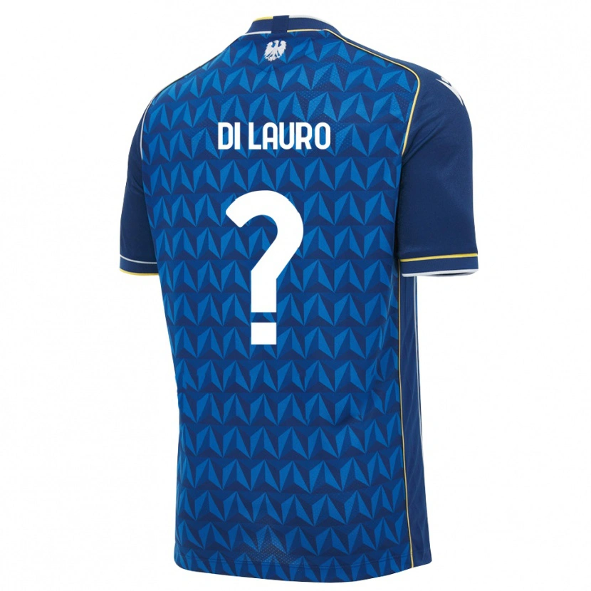 Danxen Hombre Camiseta Rosario Di Lauro #0 Azul Real Blanco Azul 2ª Equipación 2026/27 La Camisa