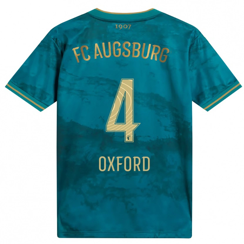 Danxen Hombre Camiseta Reece Oxford #4 Verde Marrón 2ª Equipación 2026/27 La Camisa