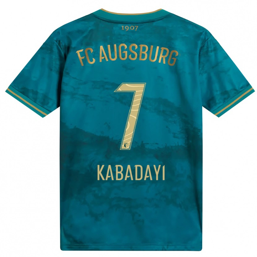 Danxen Hombre Camiseta Yusuf Kabadayi #7 Verde Marrón 2ª Equipación 2026/27 La Camisa