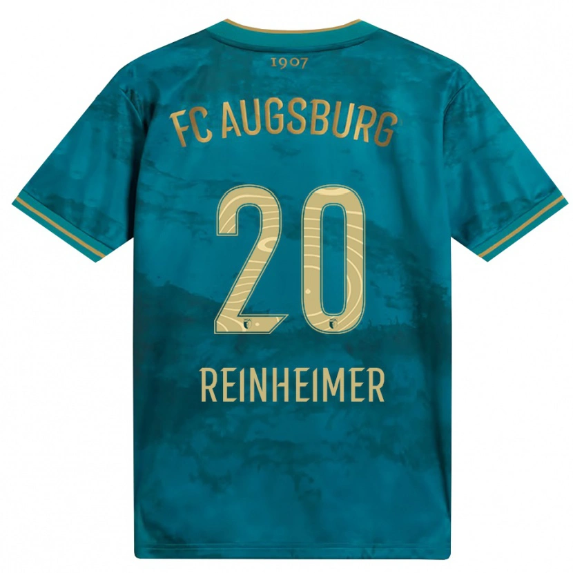 Danxen Hombre Camiseta Pirmin Reinheimer #20 Verde Marrón 2ª Equipación 2026/27 La Camisa