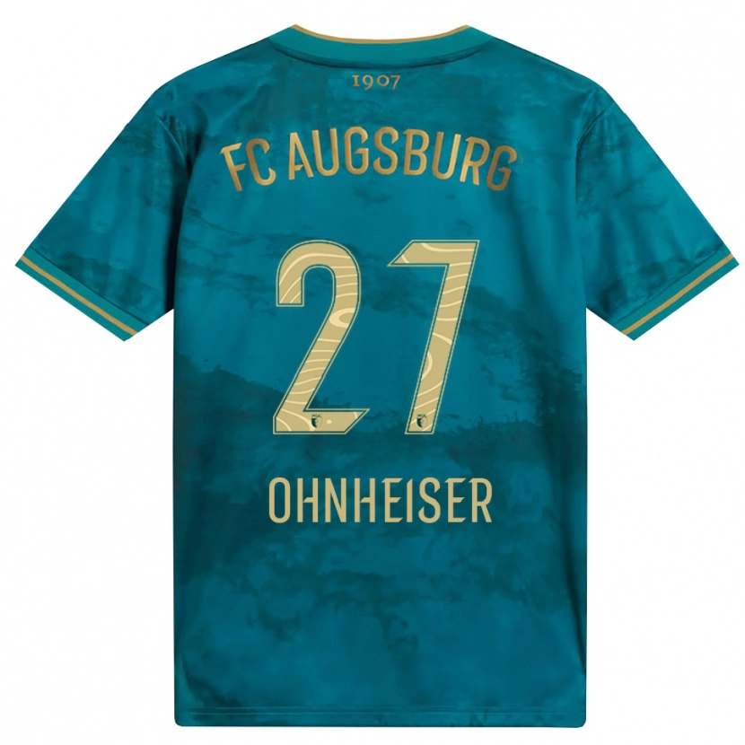 Danxen Hombre Camiseta Nico Ohnheiser #27 Verde Marrón 2ª Equipación 2026/27 La Camisa